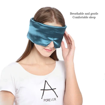 Svila 3D Masko Spanja, Naravno Spanje Oči Masko Eyeshade Kritje Senci Oči Obliž Ženske, Moške, Mehka Prenosna Nasumice Potovanja Eyepatch