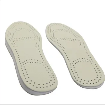 EXPfoot Pravega usnja Knockkne za nego stopal Pronation ortopedije silikonski gel pete blazine vložek čevlji pad noge edini moški in ženske