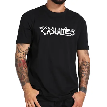 Žrtev Je Tshirt Punk Band Logo Majica Kratek Rokav Poletje Visoke Kakovosti Bombaž Vrhovi Premije Tee