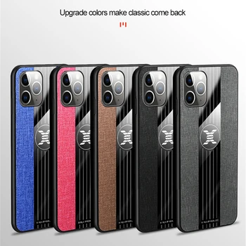 Ultra-tanek Šivanje Krpo Primeru Telefon Za iPhone mini 12 11 Pro XS Max XR X 8 7 6 Plus SE 2020 Magnetni Nosilec Silikonski Pokrov