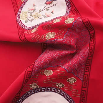 Kitajski žakarske tkanine 2020 vezenje notranje opreme perilo material za šivanje tkanine obliž