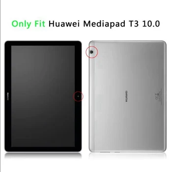 360 Rotacijski Zložljiva Primeru za Huawei MediaPad T3 10 9.6 AGS-L09 AGS-L03 Funda Kritje za Čast Igrati Pad 2 9.6 palčni tablični primeru