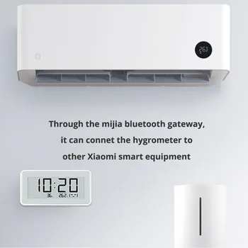 NOVO Xiaomi Mijia Bluetooth Temperatura Vlažnost Senzor E-link LCD Zaslon Digitalni Termometer Merilnik Vlage Pametne Povezave, ki Mi APP