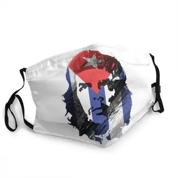 Che Kubi Zastavo Non-Enkratno Unisex Masko Kubanske Revolucije Dustproof Masko Zaščitni Pokrov Respirator Usta-Žarilna