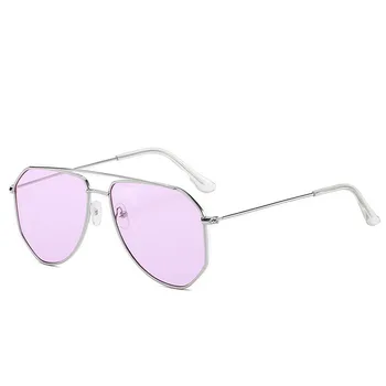 Yoovos Vintage Sončna Očala Ženske 2021 Ogledalo Blagovne Znamke Oblikovalec Ženske Retro Sončna Očala Sončna Očala Za Moške Oculos De Sol Feminino