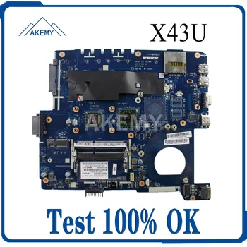 X43U Matično ploščo Za Asus K43B K43BR K43BY X43U K43U prenosni računalnik z Matično ploščo X43U Mainboard X43U Motherboard test OK