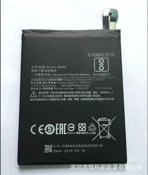 10pcs/veliko BN48 Novo repalcement Baterija za Xiaomi Redmi Opomba 6 Pro / Hongmi Note6 Pro 3900mah Mobilni Telefon