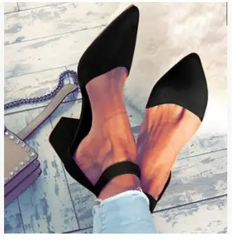 BabeBcBd 2019 poletje meri zunanjo trgovino modni ženski debele pete sandala nov slog velika velikost eu 34-43