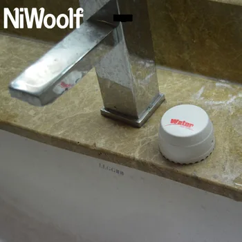 Niwoolf 433MHz Brezžični Prepuščanje Vode Detektor Puščanja Vode Senzor Za Naše 433MHz Doma Vlomilec Wifi / GSM Alarmni Sistem