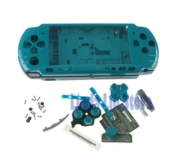 6sets/veliko Za PSP3000 PSP 3000 Lupini Staro Različico igralne Konzole zamenjava celotno ohišje pokrov ohišje z gumbi