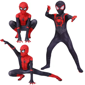 Vroče Otroci novo otrok cosplay moške pantyhose junak avanturo vlogo igrajo Zentai kostum Halloween kažejo jumpsuit