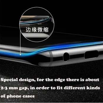 UV Tekoče Polno Lepilo Zasebnosti Kaljeno Steklo Za Samsung Galaxy Mate 20 Čast 30 P30 P40 Nova 7 Pro Anti Vohun Peep Screen Protector
