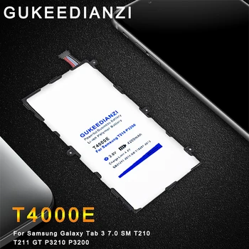 GUKEEDIANZI 4200mAh Zamenjava Baterije T4000E Za Samsung Galaxy Tab 3 7.0 SM T210 T211 T215 GT P3210 P3200 SM-T210 SM-T211