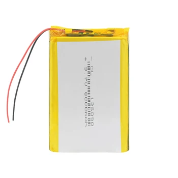 3,7 V 8000mAh Li-polimer Baterija 126090 PCB Za Tablični RAČUNALNIK DVD GPS Li-Po Litij-Li-polymer Baterije Zamenjava Baterije