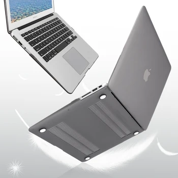 Za MacBook Air 13 Primeru 11 pro retina 12 15 dotik bar Pokrov Trdega Mat Primeru Mat prosojen pokrov