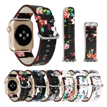 38-42mm Zapestje Traku Za Apple Watch 4 Pravega Usnja, Rustikalni Videz, Stil Watch Band Za Apple Serija 1 2 3 4 Trak Trak iWatch