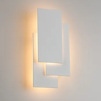 12W LED Wall Sconces Razsvetljava notranja Stenska Svetilka Nameščena Svetilka iz Aluminija Okrasite Steno Rov spalnica LED Stenska Luč