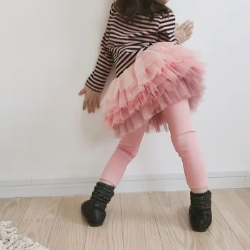 Dekleta priložnostne gradient otroci hlače jeseni jeseni korejski bombaž baby toddler girl obleke