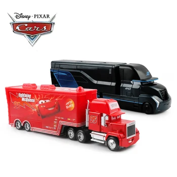 Disney Pixar Cars 2 3 Igrače Strela McQueen Jackson Nevihta Mack Stric Tovornjak 1:55 Diecast Model Avtomobila Igrača Za Otroke, Darilo Za Rojstni Dan