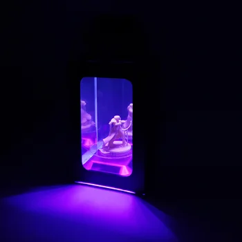 LCD 3D Tiskalnik UV smole za zdravljenje lučka lučka za pogon solar gramofon s darilni embalaži in orodij, ki jih lahko DIY za sušenje postajo omara