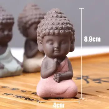 4 slogi 3D Buda Silikonsko plesni 3D Buda milo plesni ročno izdelani kip Bude iz porcelana kalup za peko dekorativni orodja