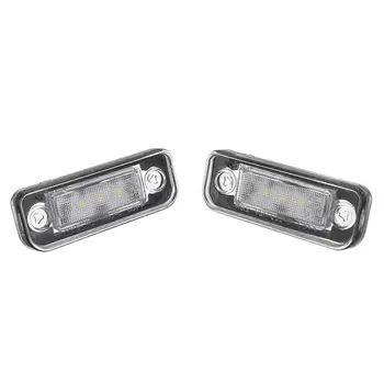 LED Tablice Svetloba Svetilke brez Napak Za Mercedes Benz W203 5D W211 W219 R171 DC 12V 3 - SMD bela svetloba LED Tablice LED