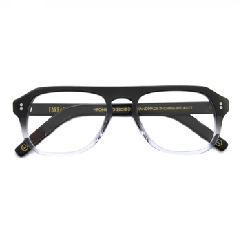 Kingsman Očala Letnik Okvir Moških Očala Retro Acetat Recept Modra Očala Clear Leče Očala