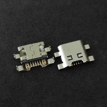 50pcs/veliko Za LG K8 2017 M200N M210 X240 Aristo MS210 Polnjenje prek kabla USB Priključek Vtičnico Dock Plug Popravila Del