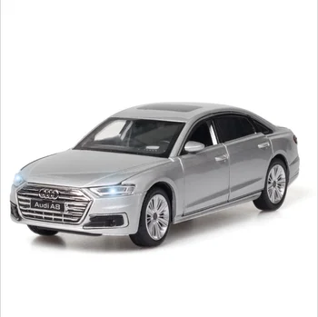 Simulacija Audi A8 zlitine avto model 1:32 simulacije igrača avto avto avto igrača krmiljenje blažilec otrok darilo za rojstni dan