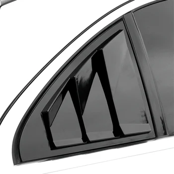2pcs ABS klavir lak Vrata, Okna Reže Okvir okensko Polico Modeliranje Trim Kritje Za Mercedes Benz A AMG A obdobje 2013-2018 avto nalepke
