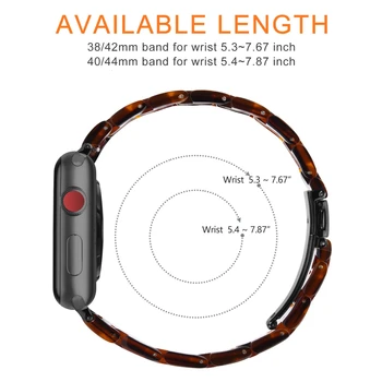 Smole trak Za Apple Watch 44 band iwatch 42mm Serije 6 5 4 3 2 1 Zapestje gledati Pribor zanke 38 mm zapestnico, Zamenjava 40 mm