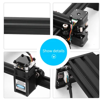 20W Laser CNC Graverja Laser Graviranje Stroj Mini Desktop Laser Graverja Tiskalnik Prenosni Gospodinjski DIY Lasersko Graviranje Nož