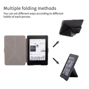 Stojalo Primeru Za Kindle Paperwhite 1 2 3 PU Usnje Smart Cover Za Kindle Paperwhite 6 
