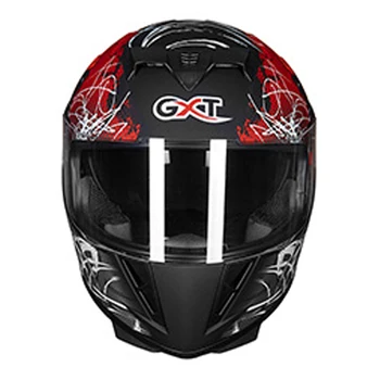 Črno Rdeča Motoristična Čelada Moški Dvojno Objektiv Anti-fog motorno kolo Čelada Moto Full Face Čelado Motokros Čelade Biker