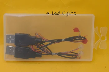 Led Luči Gradnik Mesto Ulici Eno svetilko, USB-Creator Hiša DIY Igrače Razsvetljave, Komplet Združljiv z lego 75105