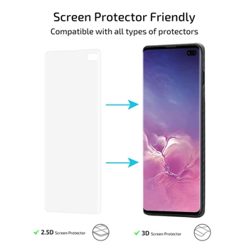 Pravi Aramid Vlaken Ohišje za Samsung Galaxy S10 Plus Kritje Popolno Zaščito Ogljikovih Vlaken Vzorec Za Samsung S10 S10E Primeru