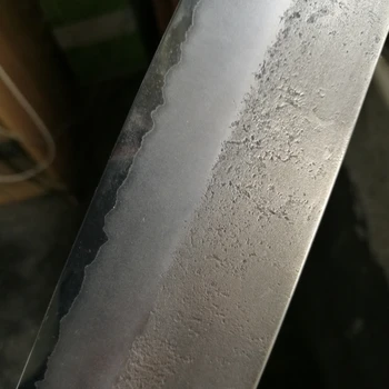 3-plast Sendvič nož za izdelavo jekla rezilo San-mai iz nerjavečega jekla prazne HRC57 nož materiala
