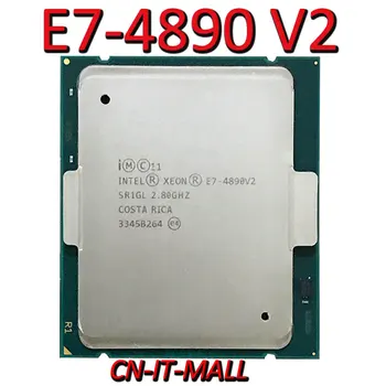 Potegnil Xeon E7-4890 V2 cpu Strežnika 2.8 G 37.5 M 15Core 30 Nit LGA2011 Procesor