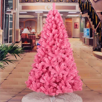 Novo Leto darilo 1,8 m / 180 cm roza luksuzni hotel šifriranje Božično drevo doma okrasni predmeti, Supermarket