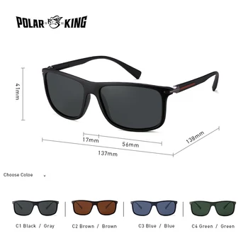 Polarking Oblikovanje Nove blagovne Znamke Polarizirana sončna Očala Moški Modni Trend dodatno Opremo Moški Očala sončna Očala Oculos Gafas PL457