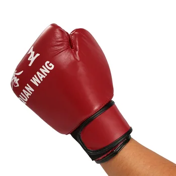 Rdeče In Črno Odraslih Boksarske Rokavice Strokovno Sandbag Linijske Rokavice Za Kickbox Rokavice Pugilism Moški Ženske Usposabljanje Za Boj Proti Orodje
