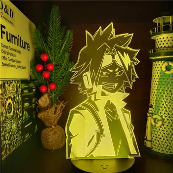 Moj Junak Univerzami Kaminari Denki Akcijski Anime Številke 3D Noč Luči Model Igrače Boku ni Junak Univerzami Bi Vsi Božič Darilo Figma