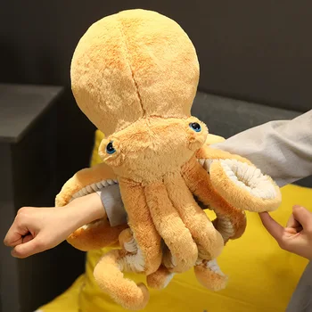 30 cm-90 cm Veren Plišastih Hobotnica Igrača 90 cm Velike Velikosti Hobotnice Blazino Polnjene Morskega Življenja, Mehka Lutka Otroci Igrače