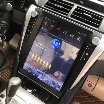 Tesla maska Za Toyota Camry Evropska različica 2012~2017 Avto Android Multimedijski Predvajalnik, Avto Radio stereo Zvoka GPS Navigacije