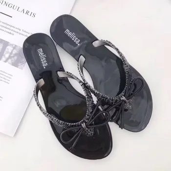 2020 Nove Ženske Melissa Modni Čevlji Ženska Lep Lok Poletne Sandale Melissa Natikači Prostem Osnovne Plaži Čevlji Zapatos De Mujer