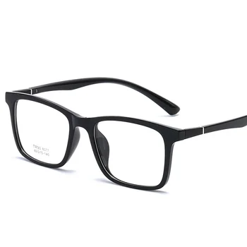 TR90 Pregledna Očala Retro Kvadratnih Eyeglass Okvir Optičnega Kratkovidnost Recept Očala Clear Leče Očal, Okviri za očala