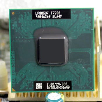 Intel Core T7250 SLA49 2.0 GHz 2MCache 800HMZ Dual Core, Laptop, prenosnik CPU brezplačna dostava