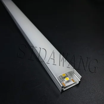 20meter, da 400meter na nabor Super slim led aluminij profil z PC Difuzor,končniki,pritrdilne sponke za linearno led trak SDW131