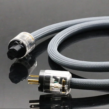 Hi-fi avdio 400 podpis različica ZDA/EU napajalni kabel čistega bakra napajalni kabel z P-029/P-029E vtič priključek
