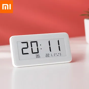 Xiaomi Mijia BT4.0 Brezžična Pametna Električna Digitalno Uro, Higrometer Zaprtih Termometer Vlažnost Odkrivanje Pametni Dom